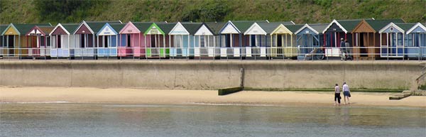 Beach Huts at Southwold